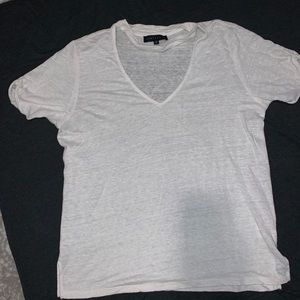 sanctuary white tee with collar choker